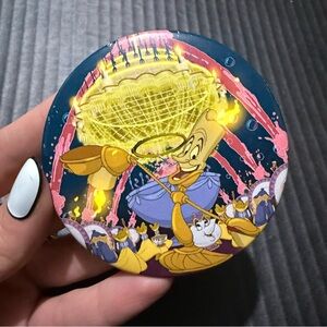 Disney Beauty and the Beast Gaston Mrs Pots Be Our Guest Theme Collectible Pin